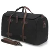 Duffel Bags Modoker Canvas Travel Bag Män och kvinnor utomhus bagage axel messenger varor stor kapacitet på rocksacsa