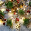 Strings Christmas Pine Cone Mushroom String Licht aangedreven door batterij Holiday Party Garden Home Room Jaar decoratie