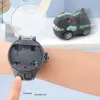 Electricrc Car Watch Control Mini RC Dinosaur Tank Kształt 24G Odległe elektryczne prezent LED dla chłopców Dzieci w urodziny 221101