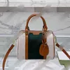 Satchel Boston Borse Donna Borsa vintage Classica tracolla da viaggio Frizione in pelle Designer ad alta capacità Crossbody Bagaglio sportivo femminile