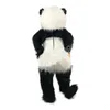 Halloween Panda Furry Mascot Costume simulation Cartoon Anime theme character Adults Size Christmas Outdoor Advertising Outfit Suit For Men Women