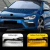 1 paire pour Volkswagen VW Scirocco R Line 2015 2016 Car LED Bumper avant de pare-chocs Drl Daytime Running Light Turn Signal Fog Lampe