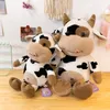 30-50CM mignon bétail en peluche jouets kawaii lait vache en peluche poupée en peluche oreiller doux pour enfants enfants cadeaux d'anniversaire