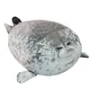 Pillow Plush Simulation Seal Soft Spotted Backrest Aquarium Animal Toy Doll