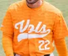 2021 NCAA Tennessee Volunteers College Baseball maglie Nick Senzel Beck Blade Tidwell Max Ferguson Drew Gilbert