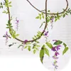 Decoratieve bloemen Kunstmatig 2 meter Wisteria Bloem String Tree Vines Fake Strips Wedding Decoratie/Pipe Decoratie