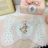 Table Mats Bow Cuir Placemat French Retro Dining Mat Mat Mouse Pad Isolation Isolation maison DiningTable Decor Cakeetable Nonlip