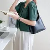 Bolsas de noite inser Super Fire Bag Women Fashion Trend Trend Portable ombro único PU textura PU Hand Niche Bucket