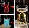 New Clear Glass Travel Coffee Mug Shark Tea Beer Water Cup Funny Christmas Mugs Adult Kids Gifts Espresso Glass Cups