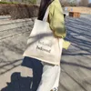 Canvas Shopping Bags Fashion Embroidery Print Vintage Rucksack Tote Bag