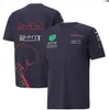 2022 New F1 Racing Tee Summer Team Summer Team Shoth -Chine