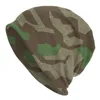 Basker splittartarn kamouflage splinter camo skallies mössor kepsar unisex vinter varm stickad hatt vuxen Tyskland militär bonnet ha257c