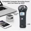 Microfoni H1N Handy Digital Voice Recorder Digital Audio Stereo Stereo Intervista al microfono Mic con scheda SD da 16 GB LABLE 221101