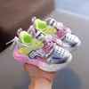 Sneakers herfst babymeisjes jongens casual schoen zachte bodem niet-slip ademende buitenmode voor kinderen kinderen sportschoenen 221102