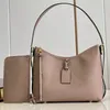 Carryall mm pm tas hobo handtassen in ritszakken zip lederen kanten kant magneet sluiting schoudertassen dames bovenste handle lar240e