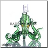 Hookahs Verre Bong Octopus Animal Novelty Bongs 5 ​​mm d'épaisseur 14 mm Joint Water Type avec accessoires