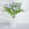 Fleurs décoratives Faux Soie 1 Bouquet Assez Infaillible Sans Entretien Décor De Fête En Plastique Faux Fleur Pour