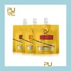 Shampoo Conditioner Purc 3Pcs / Set Nuova tecnologia Set di trattamento alla cheratina Nessuna irritazione Riparazione del fumo e raddrizzamento Capelli danneggiati D Dhseh