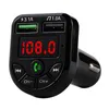 BTE5 E5 X8 fast charger Bluetooth 5.0 FM Transmitter Car Kit MP3 Modulator Player Wireless Handsfree Audio Receiver Dual USB Chargers 3.1A