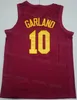 Stitched Darius Garland Basketball Jersey 10 Donovan Mitchell 45 Team Color Black White Red Away City tjänade klassisk uttalande Ikon Association andningsskjorta