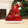 Top Decorazioni natalizie Berretti con teschio Doppio giro Cappello con paillettes natalizie Perline colorate Scegli corna per adulti Cappelli di Babbo Natale