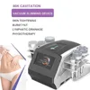 80K kavitation vakuum RF -maskin bantningsmaskin Biofotonterapi Radiofrekvens Ansiktsskin Dra ￥t ansiktsmassagekroppen f￶r salonganv￤ndning