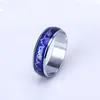 Wedding Rings Lovers Heartbeat ECG Mood Ring Color Temperature Changing Magic