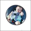 Interior Decorations Baby Car Mirror Safety View Back Seat Facing Rear Ward Infant Care Square Kids Monitor Accessories Drop Deliver Dhfnb