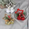 Décorations de Noël Pentagram Pendentif Bell DIY Arbre de Noël Ornement Bow Bells 202