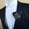 Laço amarra dupla uso de metal diaml tassel coreano tie masculino noivo vestido de noiva decote jóias ocidentais