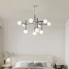 Lampadari Bauhaus Lampadario a sfera in vetro Illuminazione per sala da pranzo / camera da letto Lampada moderna Apparecchio per la casa Decorare per interni Appeso