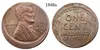 US-Weizen-Penny-Kopf, 6 Stück, verschiedene Fehler mit einem außermittigen Bastelanhänger, Zubehör, Kopiermünzen