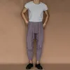 Pantaloni a matita da uomo in maglia a trecce Pantaloni unici per hippie Boho festival Abbigliamento da uomo Pantaloni lunghi da uomo
