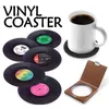 Vinyl-Schallplatten-Untersetzer, Retro-Musik-Untersetzer, klassische Musikliebhaber, Kunst, Auto, Bar, Tee, Couchtisch, Becher, Tischsets