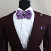 Bow Ties Style British Style Multi-Wayer Flowers Mężczyźni Ubieraj się