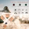 Bandanas Heated Scarf Adjustable Heating USB Scarfs For Women Rechargeable Imitation Fur Christmas