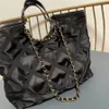 Alışveriş çantası retro çantalar hobo lüks üst tasarımcı marka moda omuz çanta kaliteli kadın zincirler çanta debriyaj cüzdanı çapraz vücut metalik ladys iplik