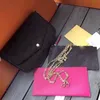 3 pcs/set shoulder bag multi pochette accessories women Crossbody lady Leather Purse Messenger bags designer Flowers Handbag