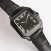 męskie zegarki designerskie zegarki Square Watche Ruch Ruch Rozmiar 39 mm 35 mm skórzany bransoletka ze stali nierdzewnej zegarek dla męskich zegarków ELOJ HOMBRE Women Orologio.