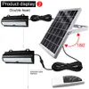 35 LEDS Pull Switch Solar Garden Lights Applique Murale Split Avec 4 Modes De Travail Étanche Lumières Utilisation Extérieure