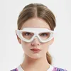 goggles New Adult Swimming Goggles Antifog Electroplate Swim Glasses Big Box Lenses Equipm Wholesale L221028