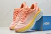 2022 HOKA ONE buty do biegania Clifton 8 Bondi X czarne białe nowe męskie buty workout gym Runner damskie Lifestyle Mesh dzianinowe trampki Dropshiping