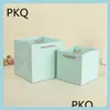 ギフトラップギフトラップ20pcs 16x16x16cm/22x22x22cm Kraft Paper Bag Flower Box with Handle Bouquet Florist Packing Valentines Day Boxes1DH71R