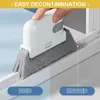 2-i-1 Groove Cleaning Tool Creative Window Cleaning Cloth Window Windows slot renare borstar DHL