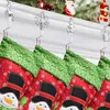 Christmas Decorations Stocking Holders For Mantle 4Pcs Hangers Mantel Fireplace Reindeer