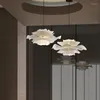 Chandeliers Nordic Minimalism Chandelier Warm Fancy Lights Girl's Room Simple Modern Restaurant Dining Decor Small