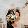 زهور الزهور باقة حامل زهرة الزهور مقبض الأزهار حاملي Bridalbride DIY باقات الدانتيل الطازجة اللوازم الجافة