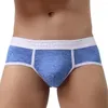 Underpants Longjiang Wide Waistband Men Briefs Ultra Soft Underwear Patchwork U Convex Mid Waist Panties For Inside Wear