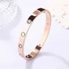 Top Classic Designer Bracelet Bangle Love Bracelets jewelry Stainless Steel stone Colors Gold Silver Rose 4 diamond Chirstmas gift luxury bangles jewellery