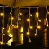 Strings Christmas Garland LED Curtain String Lights Navidad Party Wedding Decoracion Holiday Lighting Garden Street Outdoor Decorative